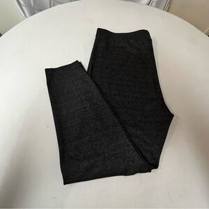 2/$20 - 2X NWOT Cozy & Casual Grey Pull Up Black Pants / Stretchy Waist